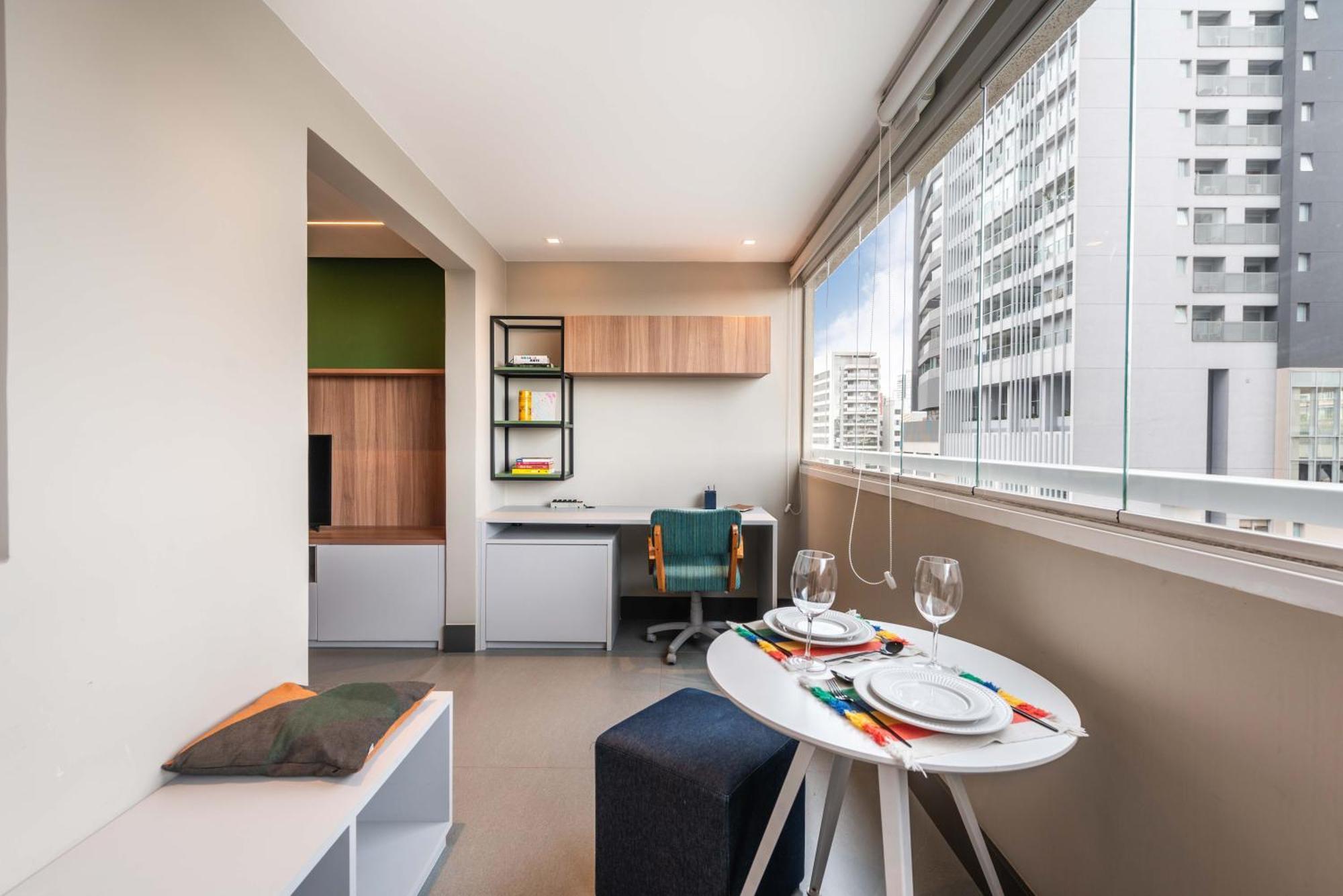 Apartamento Pinheiros Faria Lima, Novo, 38m2, Wifi700mb - Traveller Awards 2025 *