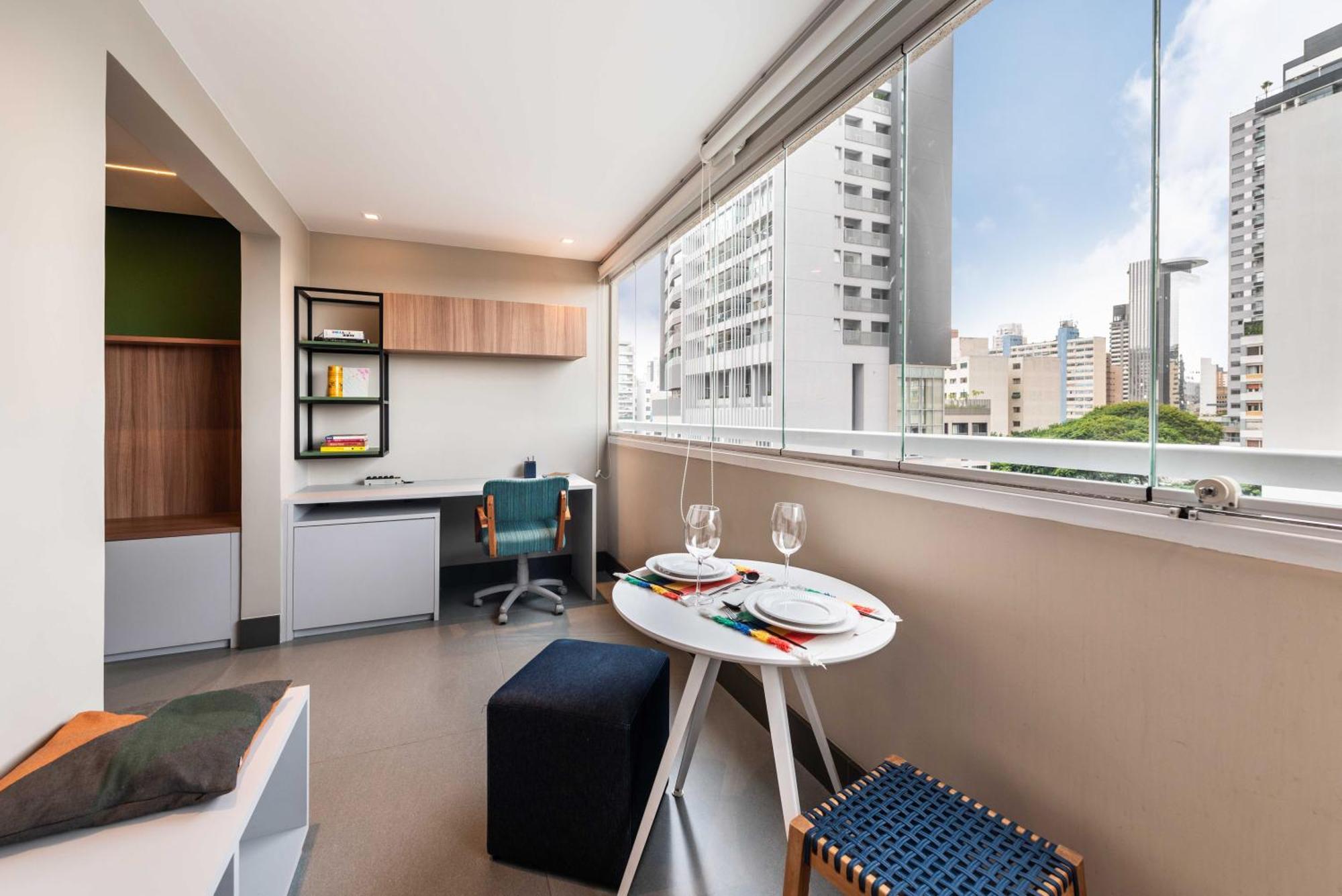 Apartamento Pinheiros Faria Lima, Novo, 38m2, Wifi700mb - Traveller Awards 2025 São Paulo