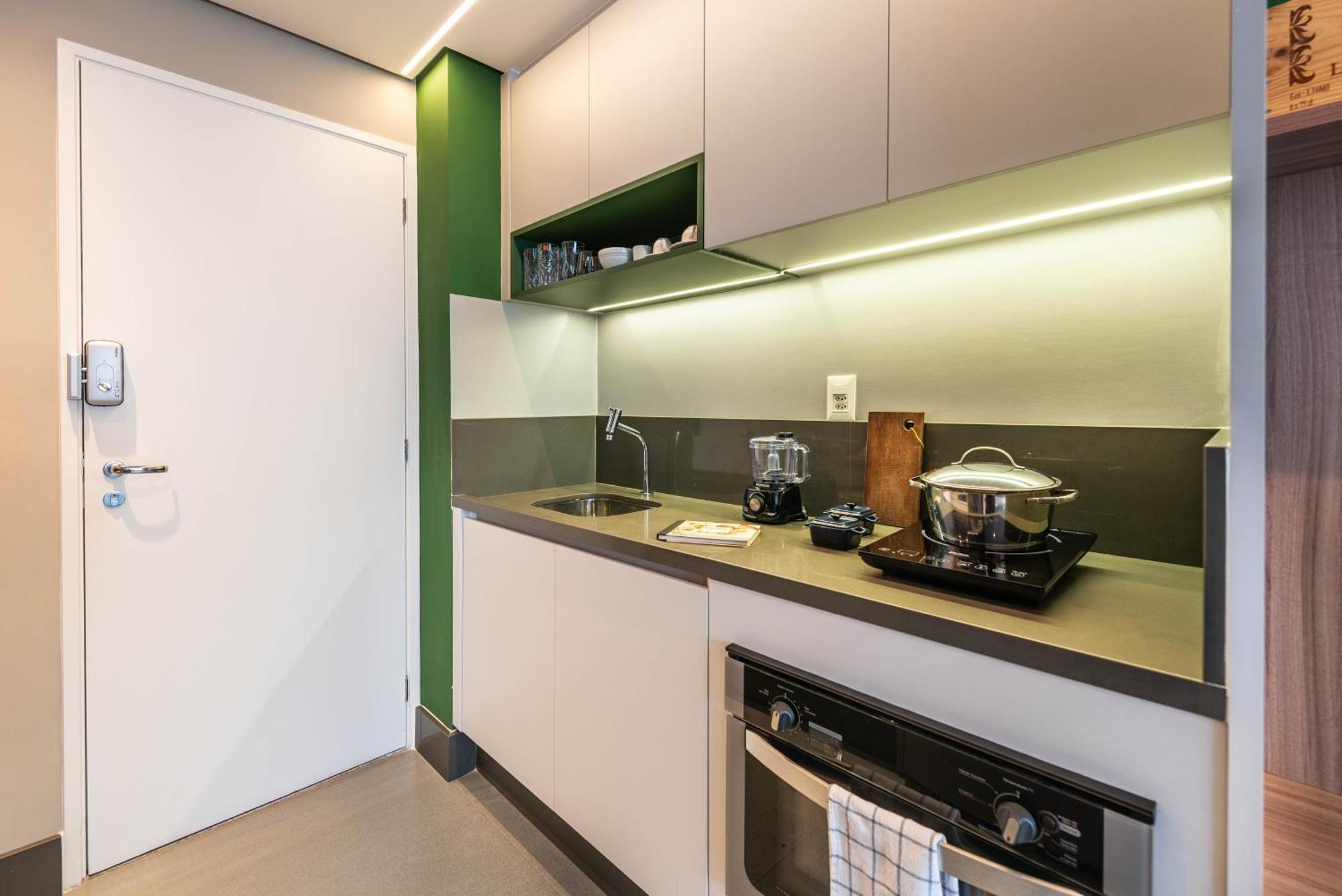 Pinheiros Faria Lima, Novo, 38m2, Wifi700mb - Traveller Awards 2025 Apartamento *